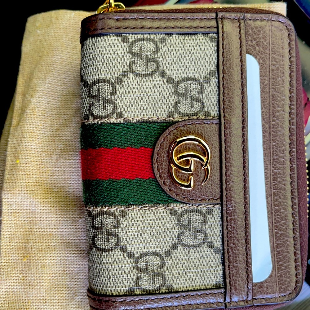 Brand new small Gucci coin and I’d wallet.